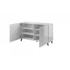 Cama komoda 2D REJA biela lesklá/biela lesklá