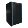Samostatný rack Extralink racková skriňa 27U 800x800 čierna nosnosť 600 kg
