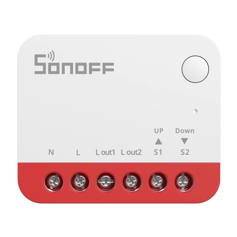 Smart spínač Sonoff MINI-ZBRBS kompatibilný so ZigBee mini veľkosť pre inštaláciu pod omietku, ploché relé