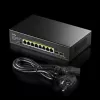 Nespravovaný switch Cudy GS1008PS2 Gigabit Ethernet 8 portov PoE