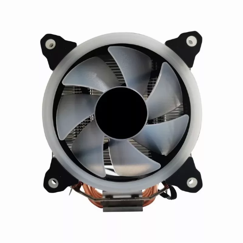 Vzduchový chladič Gembird CPU-HURACAN-ARGB-X130 12 cm čierny biely