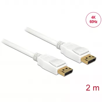 Kábel DisplayPort DeLOCK 2m 2xDisplayPort