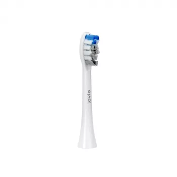 Náhradné nasúvacie kefky No name LOVIO_SonicProtect PRO stredne tvrdé biele 5 ks LVTB124WK-HM