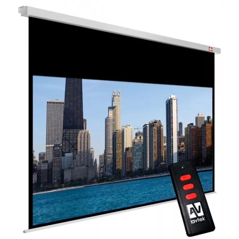 elektrické plátno Avtek Cinema Electric 200 (200 x 200 cm) - 16:9