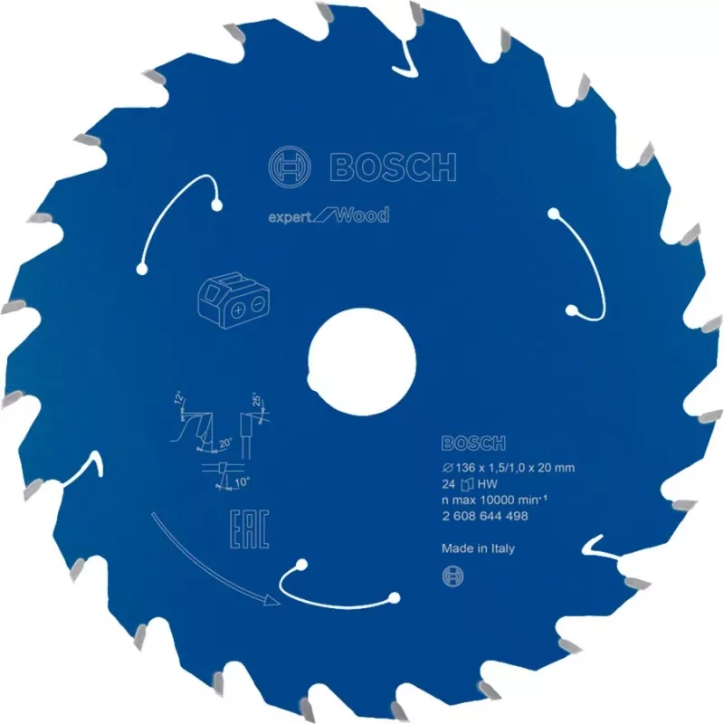 Bosch 2 608 644 498 kotúč píly 13,6 cm 1 kus