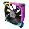 Montech RX120 PWM ventilátor počítačovej skrine 12 cm čierny 3 ks