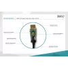 HDMI AOC hybridný sklenený kábel Digitus AK-330125-100-S