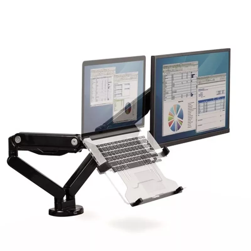 Fellowes Ergonomics podstavec na notebook pre monitorové ramená – VESA držiaky