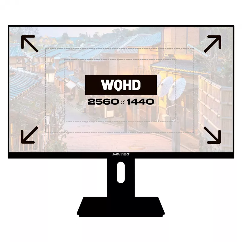 JAPANNEXT JN-27IPS4FLWQHDR-HSP 16:9 HDMI/DP WQHD - plochý displej (TFT/LCD)