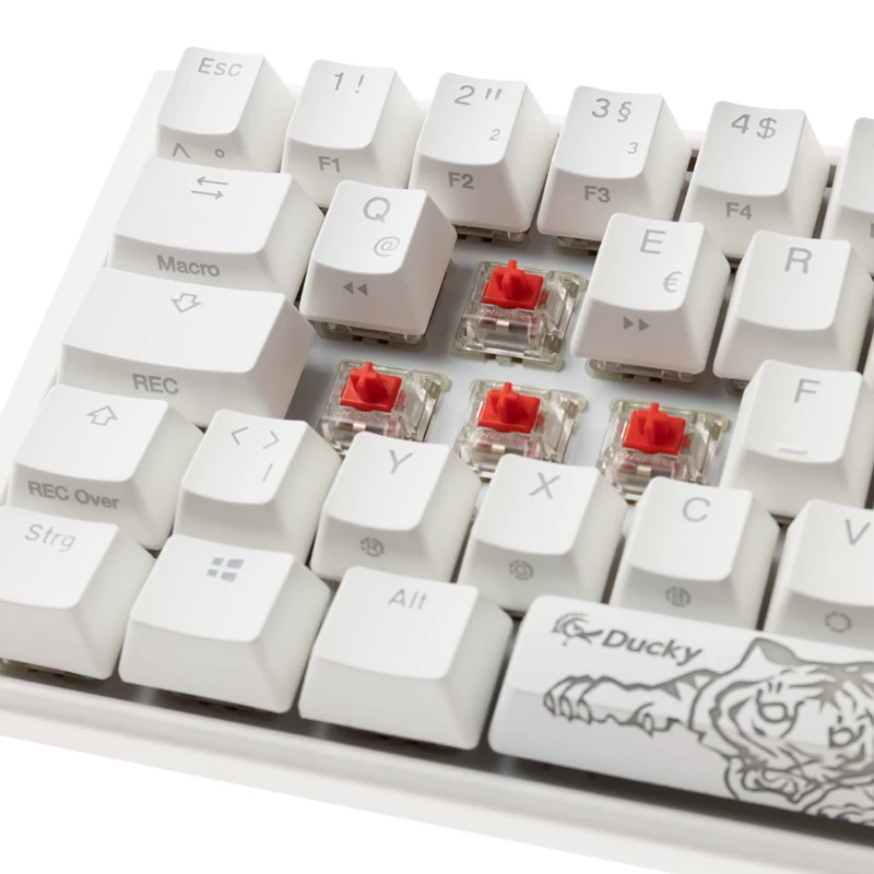 Ducky One 3 Classic Pure White SF klávesnica USB German White (DKON2167ST-RDEPDPWWWSC1)