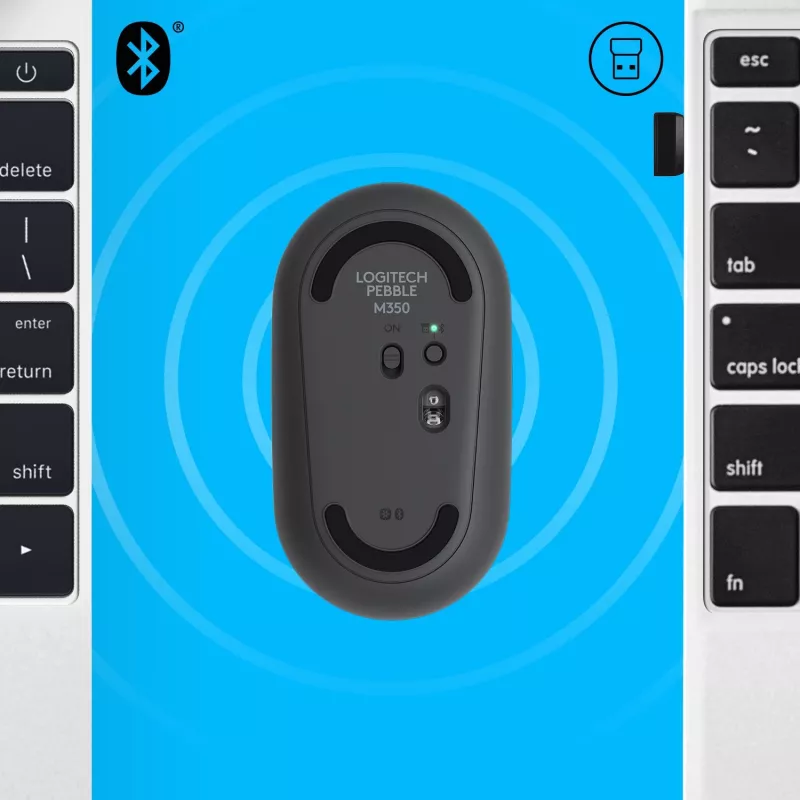 Myš USB optická bezdrôtová M350/GRAPHITE 910-005718 Logitech