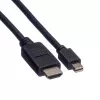 ROLINE video kábel - Mini DisplayPort (M) na HDMI (M)
