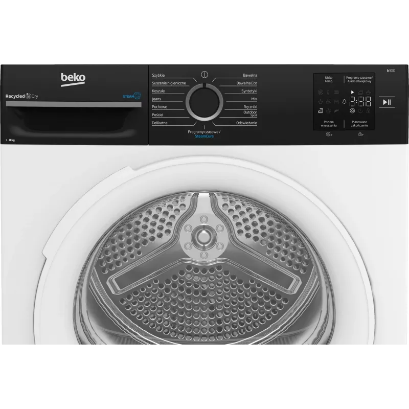 Sušička bielizne BEKO BM3T3823WBW slim model