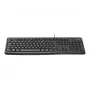 K120 káblová klávesnica, káblová, USB, QWERTZ, čierna