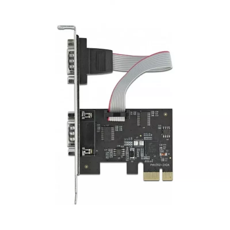 Rozširujúca karta DeLOCK PCI Express x1 na 2 x sériový RS-232