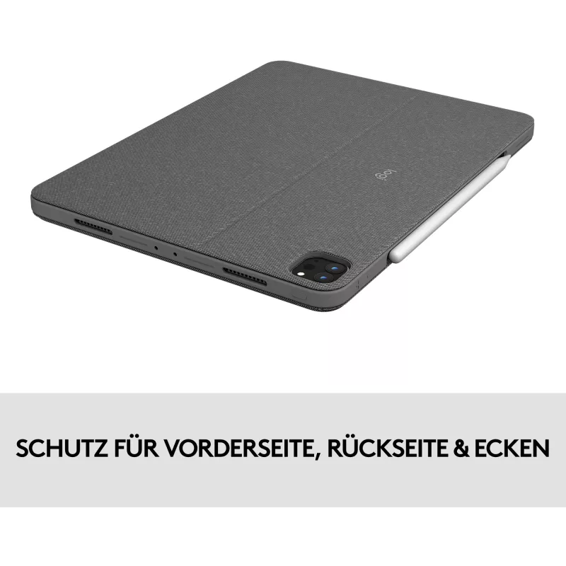 Puzdro s klávesnicou Combo Touch US iPad Pro 11 1,2,3 Gen sivé