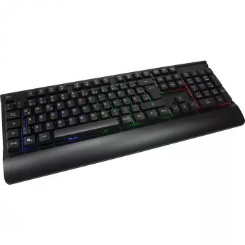 Káblová herná sada klávesnice a myši INTER-TECH KC-3000 RGB s podsvietením, USB port