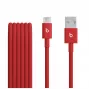 Apple Beats USB-A na USB-C tkaný kábel (1,5 m) - Rapid Red (MFEJ4ZM/A)