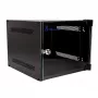 EXTRALINK LITE 4U 10 280X310 nástenný rack čierny