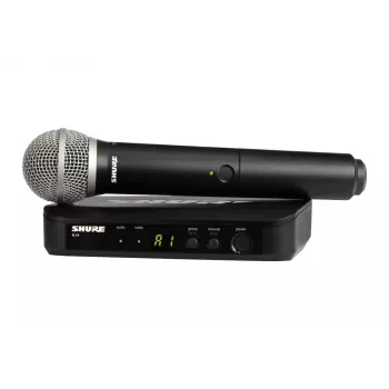 Shure BLX24E/PG58-H8E - bezdrôtový spevácky systém s mikrofónom PG58