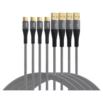 EFB Elektronik USB-A na USB-C súprava káblov 60W QC 3A+ – digitálny/dáta (USB-AC-00005)