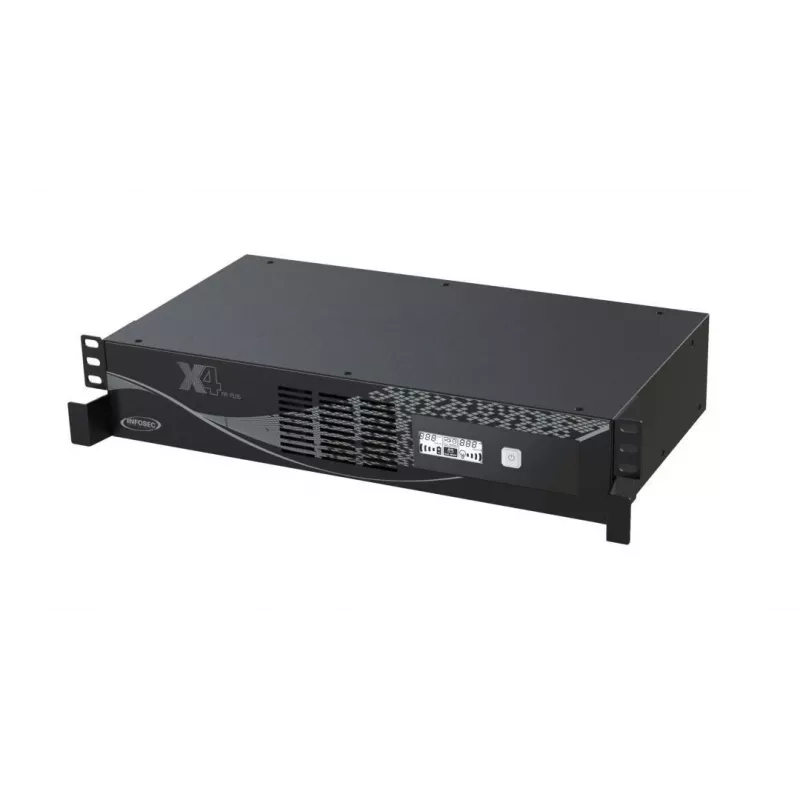 Záložný zdroj UPS Infosec X4 1000 RM Plus 1 kVA 600 W 10 AC výstupov
