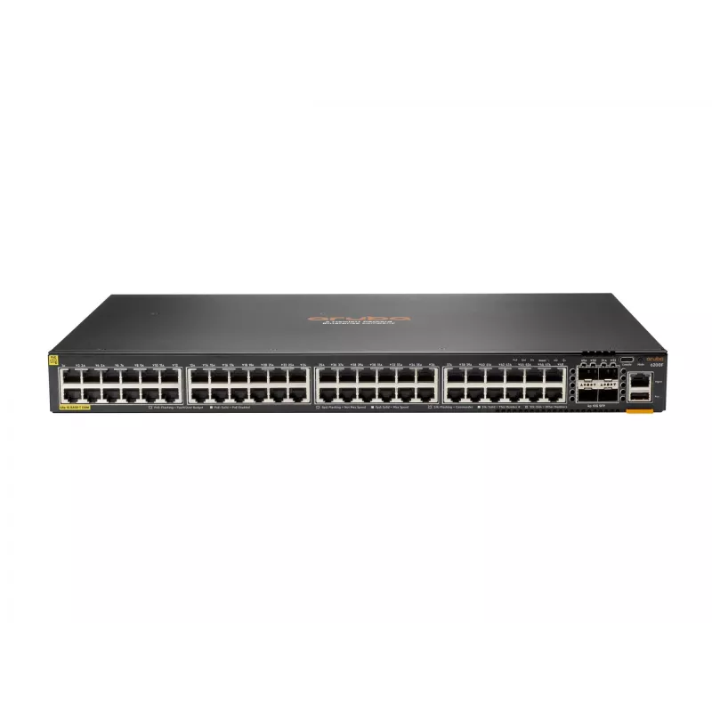 HPE Aruba Networking CX 6200F 48G 4SFP Switch – Managed