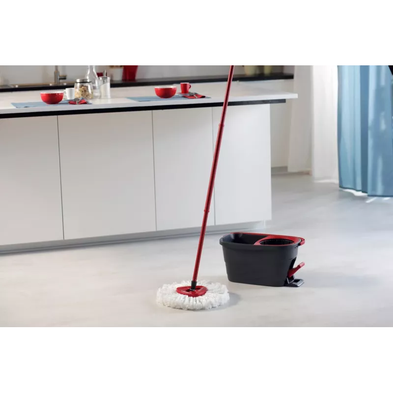 Hlava mopu Vileda Turbo 2in1 červená biela