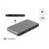 Dokovacia stanica DeLOCK Thunderbolt 3 8K Dual DisplayPort USB LAN SD Audio PD 3.0