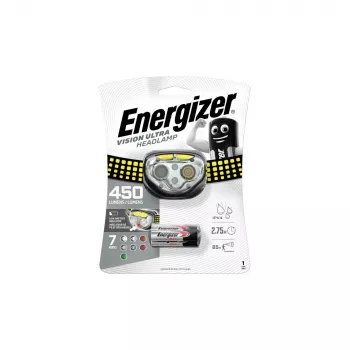 ENERGIZER Čelovka Vision Ultra 3AA 450 lm, 3 farby svetla