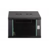 Nástenný 19-palcový rack DIGITUS Dynamic-N DN-37103 — 7U, 600x600 mm, IP20, nezmontovaný, čierny