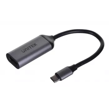 UNITEK V1420A video káblový adaptér 0,15 m USB Type-C HDMI sivá