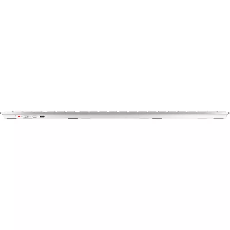 CHERRY DW 9100 SLIM klávesnica myš v cene univerzálna RF bezdrôtová + Bluetooth QWERTZ nemecká strieborná