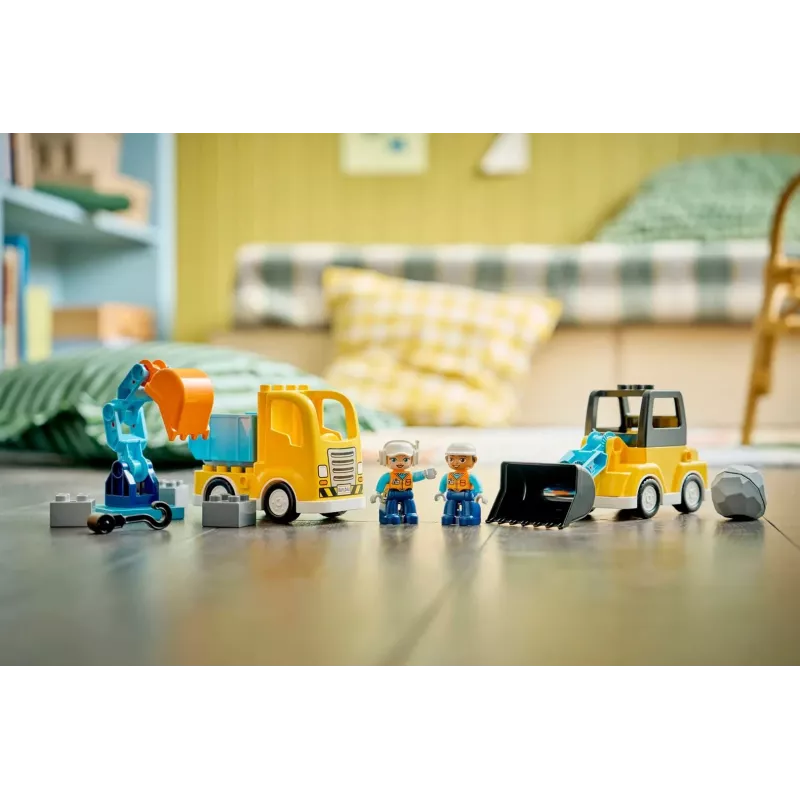 LEGO DUPLO 10475 3-in-1 Stavebné vozidlá