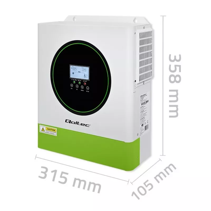 Hybridný solárny menič Off-Grid 3500W, Wi-Fi
