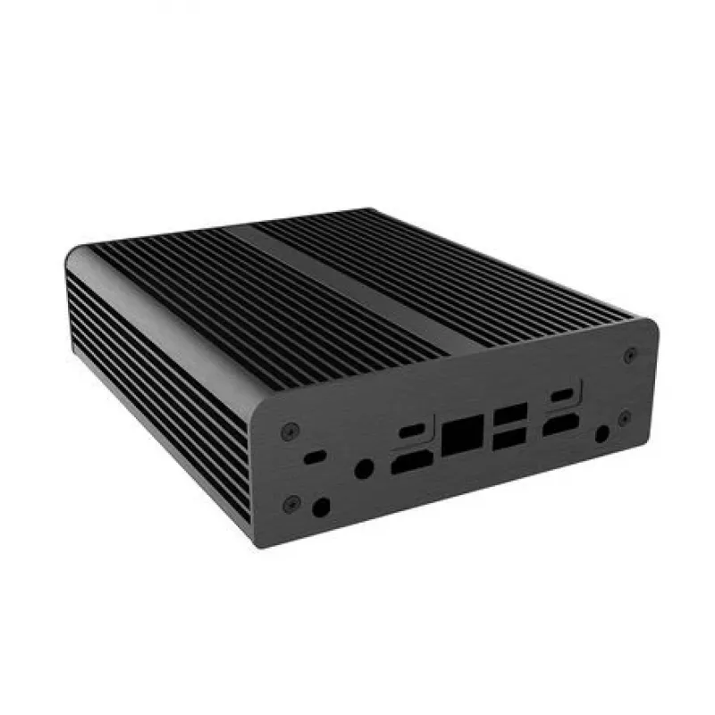 Počítačová skriňa Akasa Newton AC UCFF pre Intel NUC 13 Pro i3, bez ventilátora – čierna