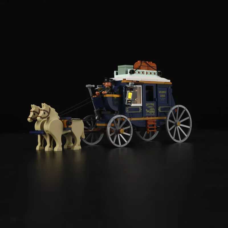 Treasure Stagecoach, stavebná hračka