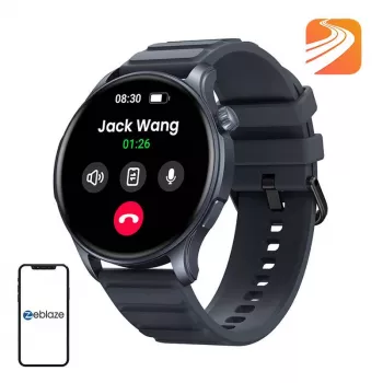 Smartwatch Zeblaze Btalk 3 Pro – 1,43 palca (3,63 cm) AMOLED, 466×466 px, dotykový displej, 260 mAh, sivý
