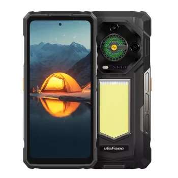 Odolný smartfón UleFone Armor 33 5G 6,3 palca – 12 GB RAM, 512 GB úložisko, čierny
