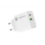 Sieťová rýchlonabíjačka NATEC RIBERA 12V 20W USB-C PD 3.0 + USB-A Samsung AFC biela