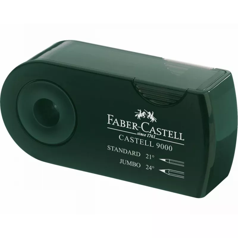 Manuálne strúhadlo na ceruzky Faber-Castell 582800 zelené
