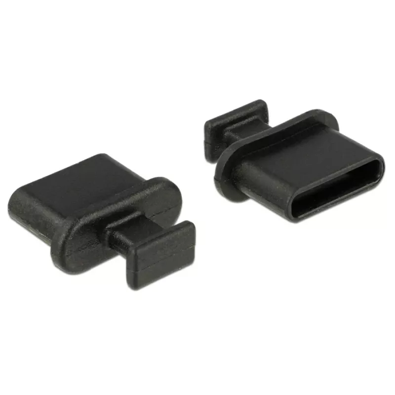 Ochranná krytka konektora samica DeLOCK 64013 USB Type-C čierna