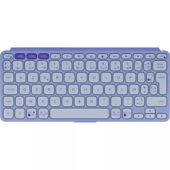Logitech Keys-To-Go 2 klávesnica univerzálna Bluetooth AZERTY francúzska fialová