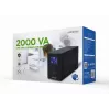 Gembird EG-UPS-035 UPS (neprerušiteľný zdroj napájania) Line-Interactive 2 kVA 1200 W 5 AC výstupov
