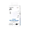 LogiLink napájací zdroj - 12 Watt - 2,4 A - 2 výstupné porty (USB)