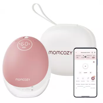 Odsávačka mlieka Momcozy M9 Single červená 150ml