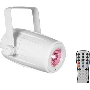 Bodové svetlo EUROLITE PST-5 QCL 5×10W RGBW LED par reflektor