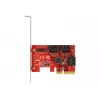 SATA PCI Express x4 karta DeLOCK 6 portov Low Profile formát