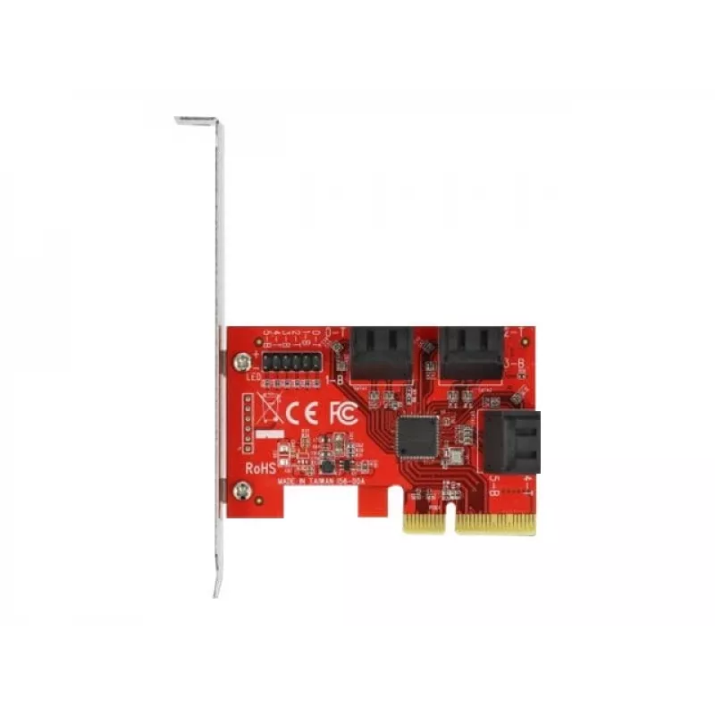 SATA PCI Express x4 karta DeLOCK 6 portov Low Profile formát