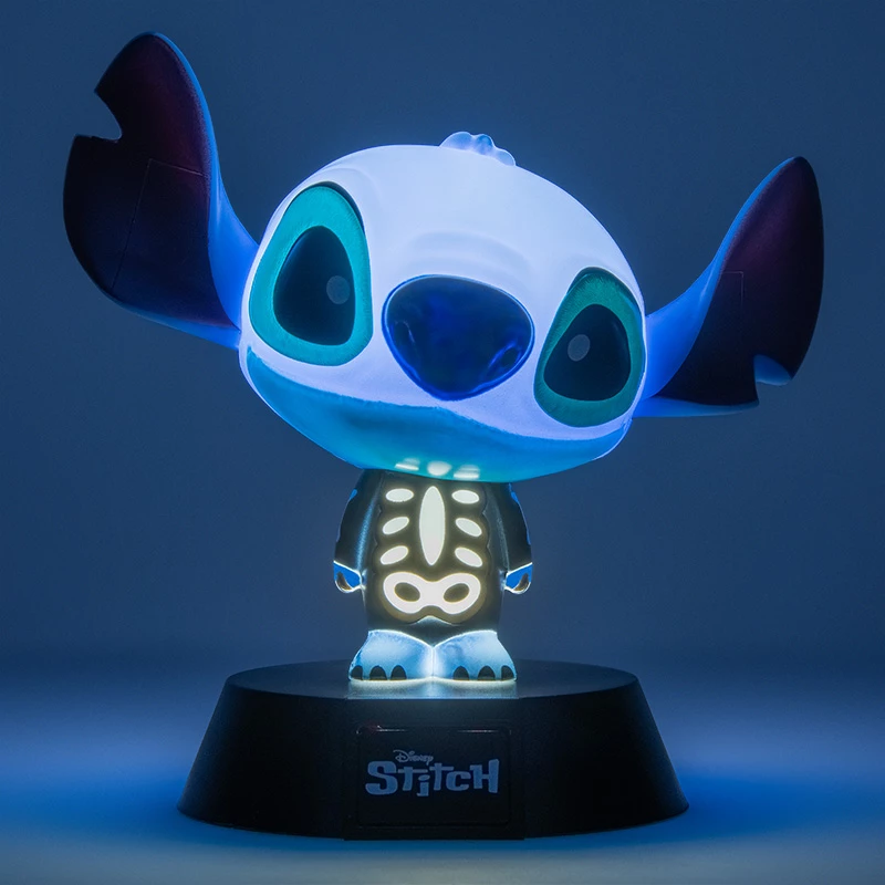 Stolová lampa Paladone Stitch Skeleton Icon Light – figúrka nočné svetlo